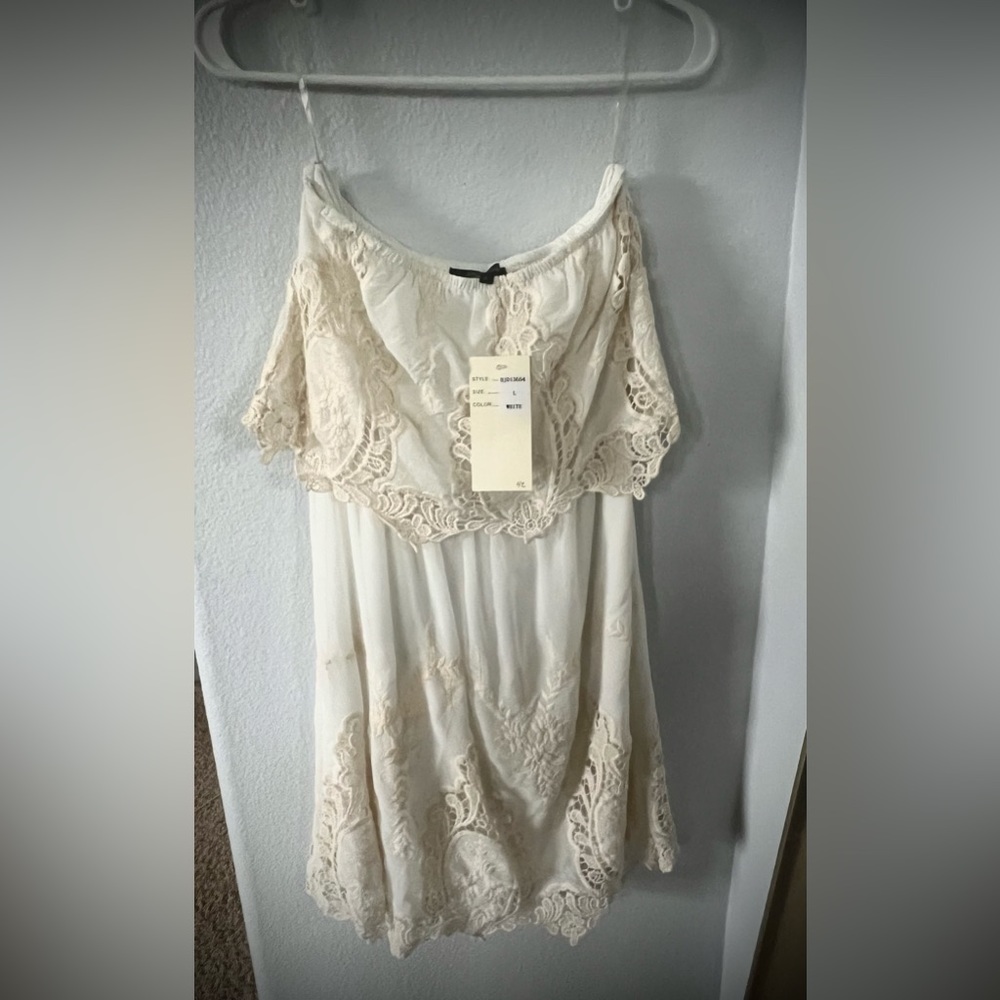 NWT: Embroidered Dress